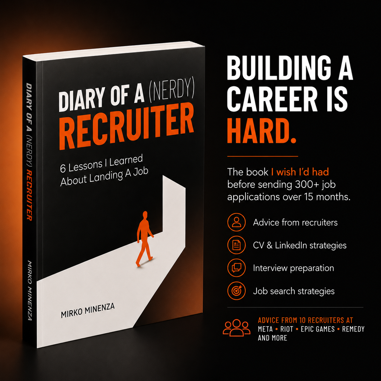 Diary of a (Nerdy) Recruiter book cover